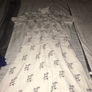 💥🛍H&M button up dress size 10